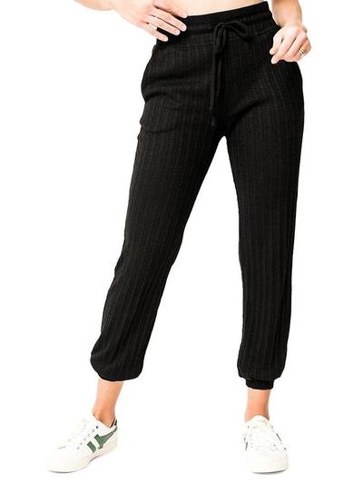 Women's Pointelle Drawstring Joggers - XS