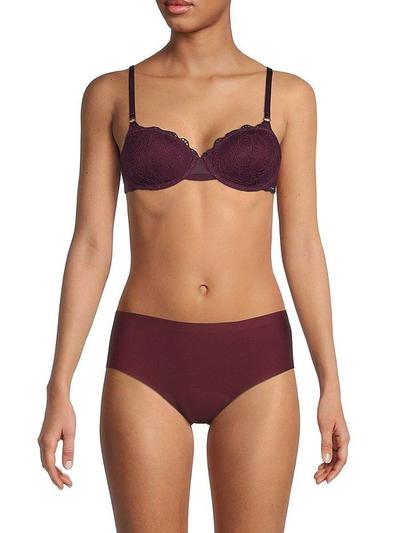 DKNY Lace Balconette Bra - Grape Wine - 38D