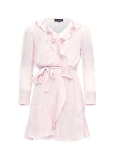 Little Girl's & Girl's Winona Wrap Dress - Pink - 7
