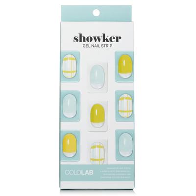 Showker Gel Nail Strip - CSA611 Pastel Check
