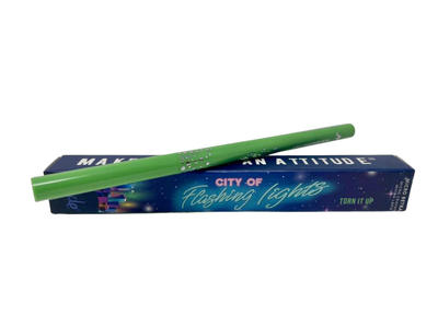 City Of Flashing Lights Micro Retractable Liner - Turn It Up