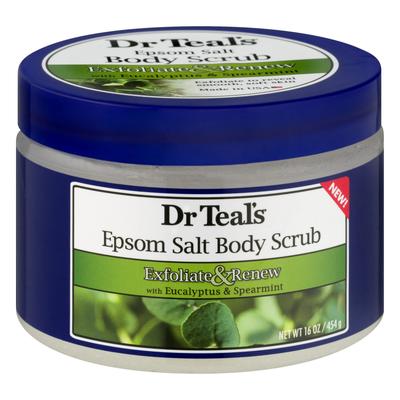 Epsom Salt Body Scrub Eucalyptus & Spearmint