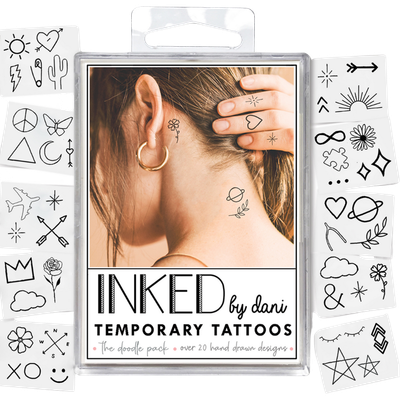 Temporary Tattoos Pack - Doodle