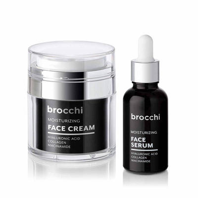 Hyaluronic Acid Face Cream & Serum Set