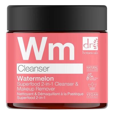 DR. BOTANICALS APOTHECARY - Watermelon Superfood 2-in-1 Cleanser & Makeup Remover - 2.0oz