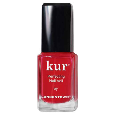 Kur - Perfecting Nail Veil - 8 Sheer Poppy Red