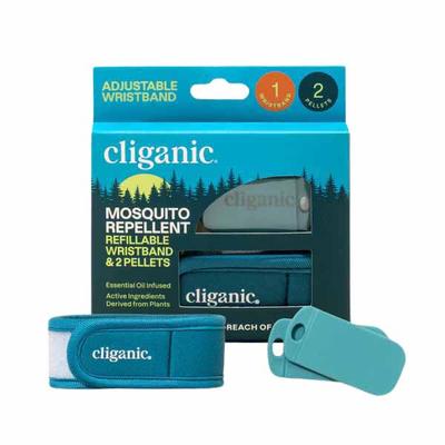 Mosquito Repellent Refillable Wristbands - 1pk&2refills