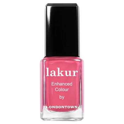 Lakur - Enhanced Colour Nail Polish - Electric Flamingo (flamboyant pink)