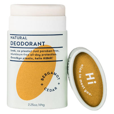 Plastic-Free Deodorant - Bergamont & Cedar