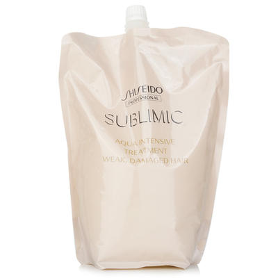 Sublimic Aqua Intensive Treatment - Weak, Damaged Hair - 63.49oz-Refill
