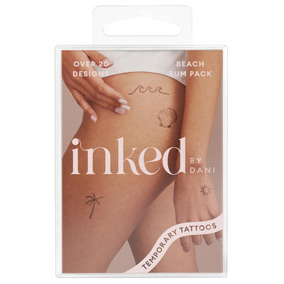 Temporary Tattoos Pack - Beach Bum