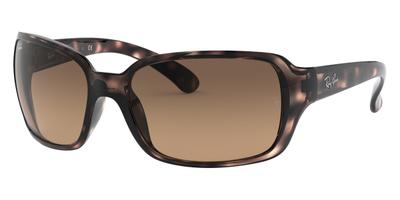Rectangle Square Havana Sunglasses - Rb4068