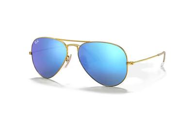 Aviator Flash Lenses Sunglasses - Rb3028