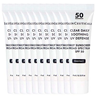 Clear Daily Soothing UV Defense Sunscreen SPF 50 - 10x0.13oz