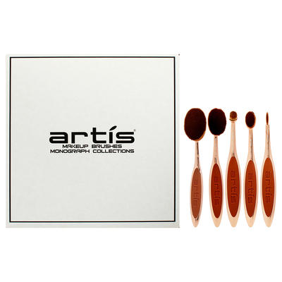 Elite 5 Brush Set - Rose Gold