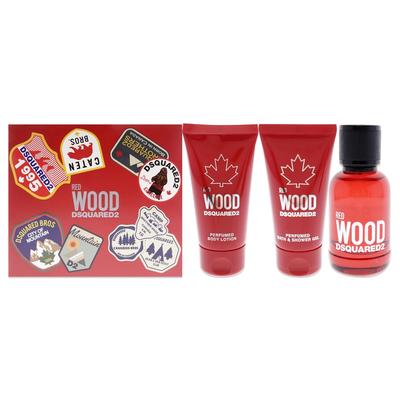Red Wood Gift Set