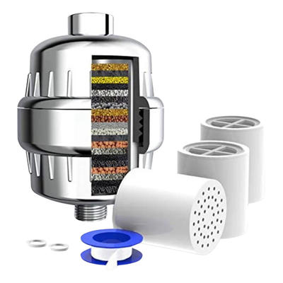 Shower Filter & 3 Extra Cartridges