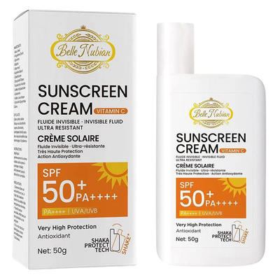 Invisible Fluid Sunscreen Cream (with Spf 50+ And Vitamin C)