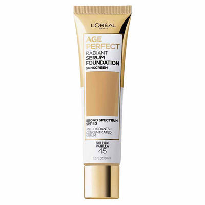 Age Perfect Radiant Serum Foundation with SPF 50 - 45 Golden Vanilla