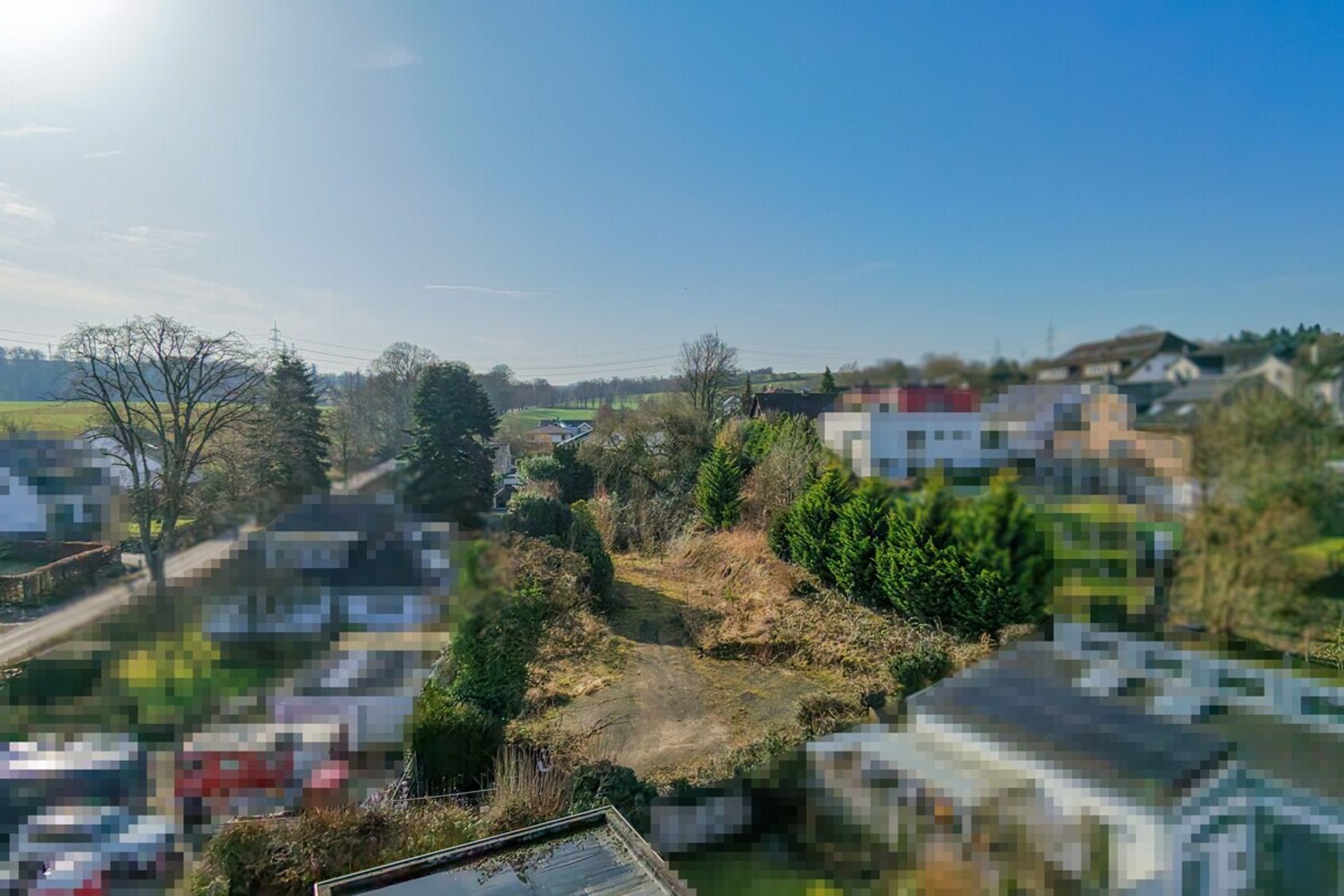 Blick nach Süden – Wohnbaugrundstück in Hennef, Bild 3