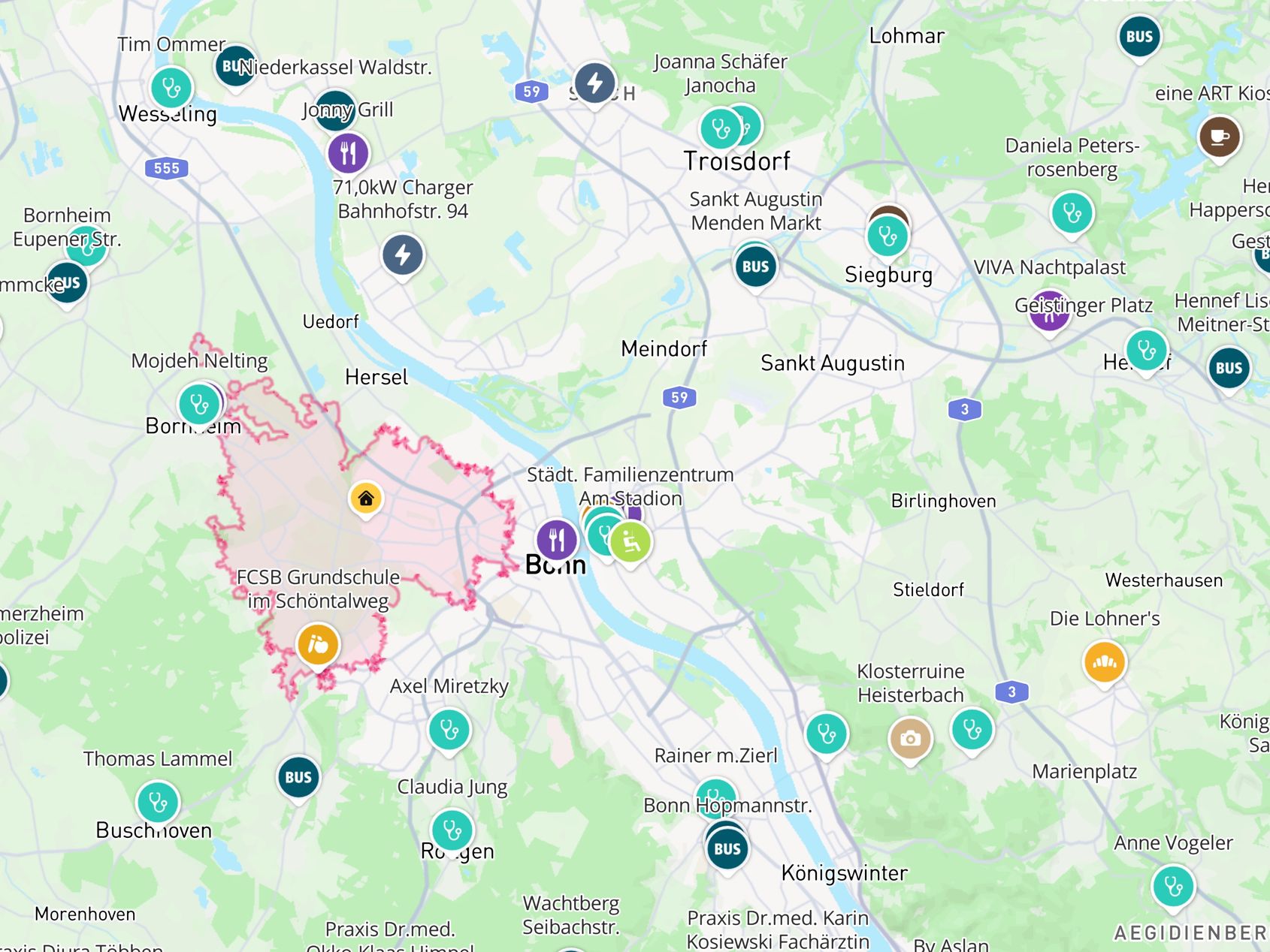 Makrolage – Bürofläche in Bonn, Bild 12