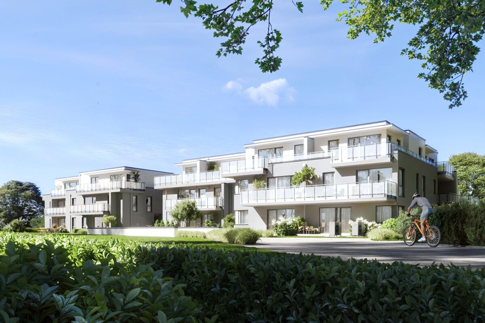 Zufahrtssituation – Erdgeschosswohnung in Siegburg, Bild 7