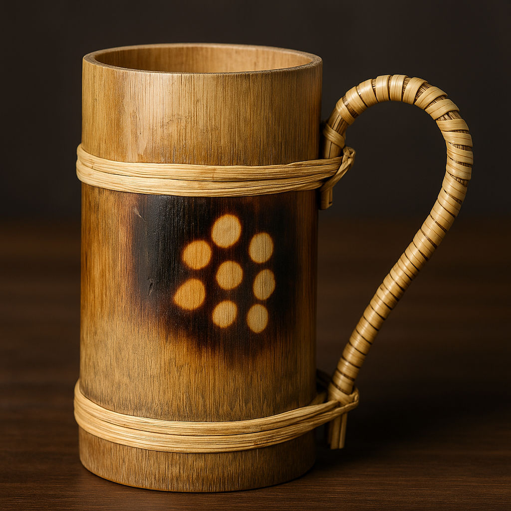 Wooden Hand Made Mug