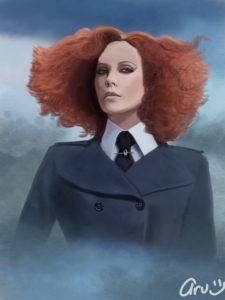 Artwork titled "Lady Lesso", submitted by aru hiroshima on October 27, 2023.