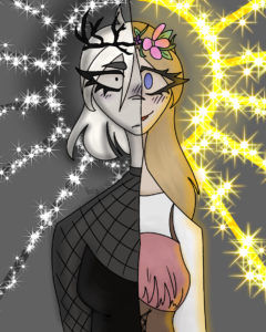 Artwork titled "Sophie’s Sides", submitted by Toby/Eris (@stxr_strucked) on October 27, 2023.