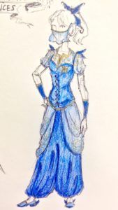 Artwork titled "AWWP, Girls’ Uniform", submitted by b3LL@ on October 27, 2023.