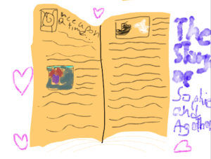 Artwork titled "The tale of Sophie and Agatha", submitted by Willa on October 27, 2023.