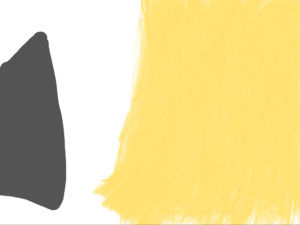 Artwork titled "Sophie’s haircut 💇🏼‍♀️", submitted by Willa on October 27, 2023.