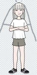 Artwork titled "Anidel the Albino", submitted by Caylee on October 27, 2023.