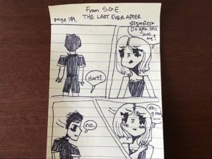 Artwork titled "The Last Ever After comics", submitted by sillyrosies  on October 27, 2023.