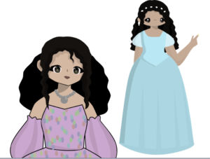 Artwork titled "agatha of gavaldon", submitted by becky  on October 27, 2023.