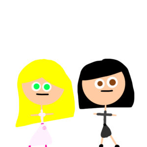 Artwork titled "Aggy and Sophie", submitted by Dumpling cat on October 27, 2023.