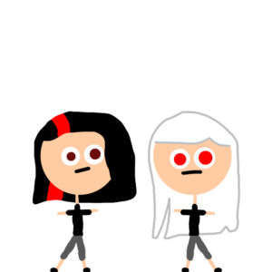 Artwork titled "Hester and a Andil", submitted by Dumpling cat  on October 27, 2023.