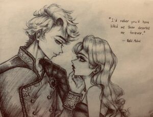 Artwork titled "The Master and the Queen", submitted by b3LL@ on October 27, 2023.