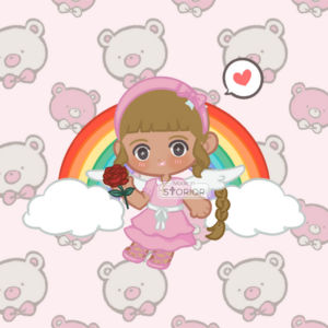 Artwork titled "Cute Little Sophie", submitted by Angela De Lou on February 21, 2025.