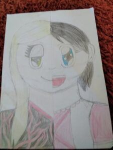 Artwork titled "Good VS Evil", submitted by Hâf on February 21, 2025.