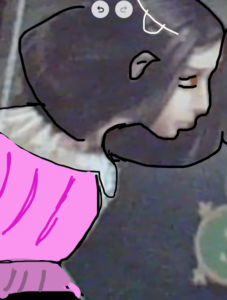 Artwork titled "queen Agatha of camolot", submitted by April on February 21, 2025.