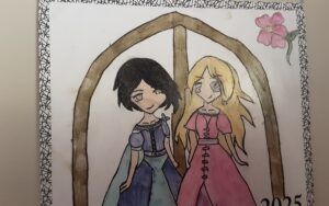 Artwork titled "The Tale Of Sophie And Agatha", submitted by Nyra on February 21, 2025.