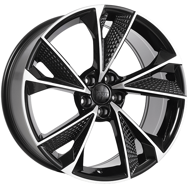 Art Replica 20" × 9.0 Alloy Wheel | 5x112 | Gloss Black - Machined Face 20" × 9.0" 5x112 Wheel
