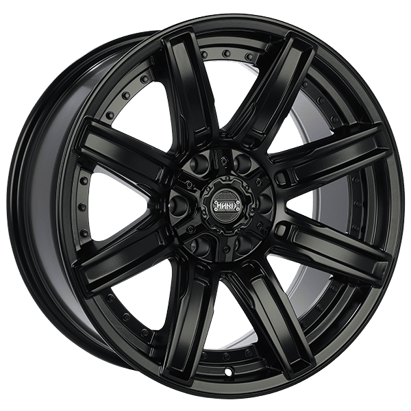 Ruffino Hard 18" Γ 9.0 Alloy Wheel | 6x135/6x139.7 | Satin Black