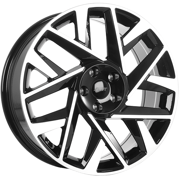 Art Replica 19" × 7.5 Alloy Wheel | 5x114.3 | Gloss Black - Machined Face 19" × 7.5" 5x114.3 Wheel