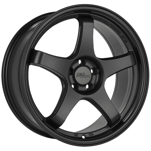 720 Form 17" × 7.5 Alloy Wheel | 5x114.3 | Satin Black 17" × 7.5" 5x114.3 Wheel