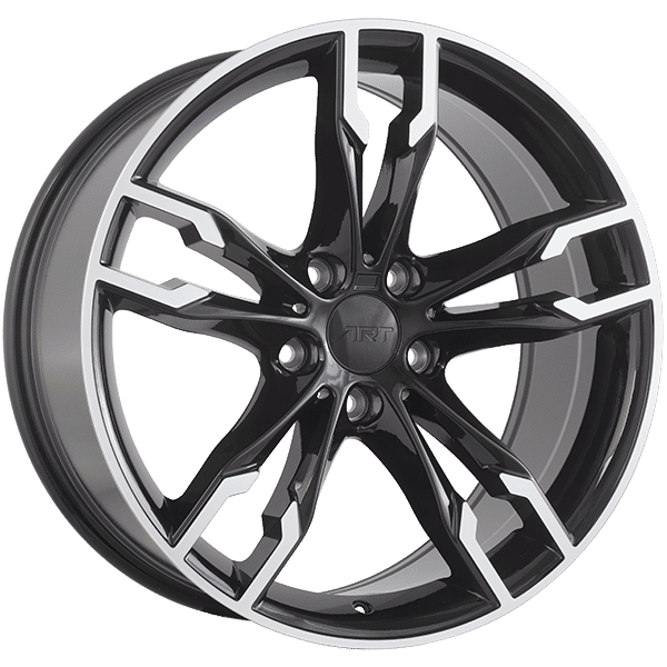 Art Replica 18" × 8.0 Alloy Wheel | 5x120 | Gloss Black - Machined Face 18" × 8.0" 5x120 Wheel