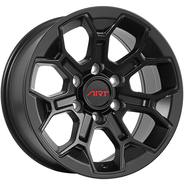 Art Replica 17" × 8.0 Alloy Wheel | 6x139.7 | Satin Black 17" × 8.0" 6x139.7 Wheel