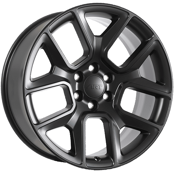 Art Replica 22" × 9.0 Alloy Wheel | 6x139.7 | Satin Black 22" × 9.0" 6x139.7 Wheel