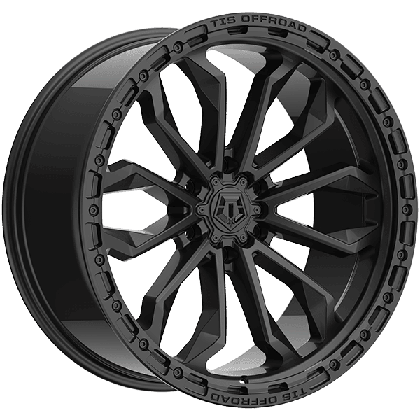 Tis Wheels 20" × 9.0 Alloy Wheel | 6x139.7 | Satin Black 20" × 9.0" 6x139.7 Wheel